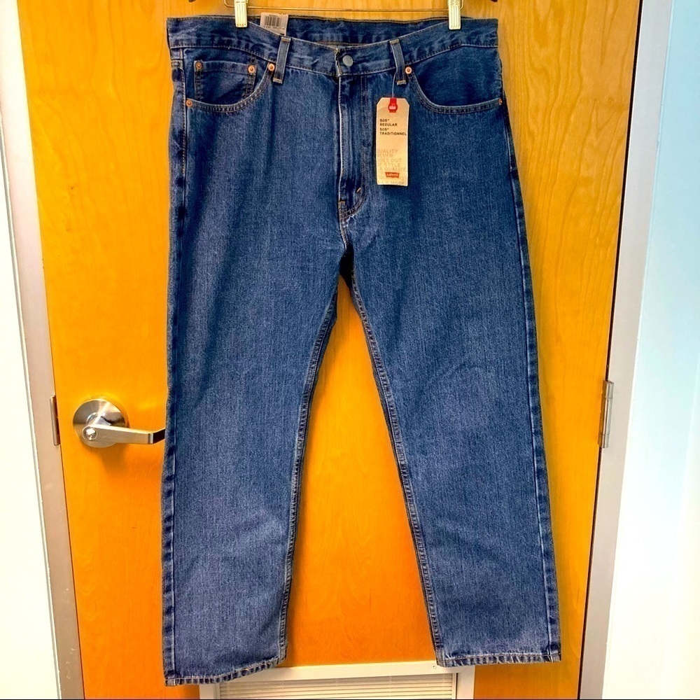 LEVI’s 505 Regular Jeans Sz  38 x 30 NWT